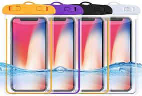 img 4 attached to Waterproof Transparency Cellphone Swimming Smartphone Cell Phones & Accessories