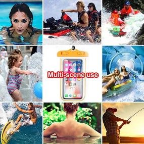 img 2 attached to Waterproof Transparency Cellphone Swimming Smartphone Cell Phones & Accessories