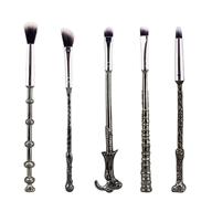 🔮 wizard wand makeup brush set by wechip - 5 pcs brushes for women logo