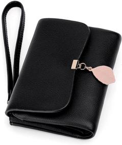 img 3 attached to 👜 Women's Handbags & Wallets - Marggage Wristlet Wallets Billfold Organizer for Enhanced Organization