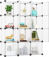 bastuo 12 cube storage organizer bookcase logo