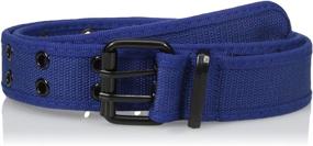 img 1 attached to Eurosport Premium Canvas Grommet Belt Women's Accessories and Belts
