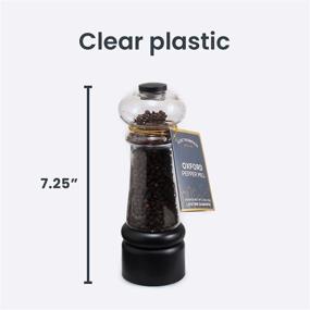 img 1 attached to 🌶️ Classic Clear Olde Thompson Oxford Pepper Mill - 7.25 Inches