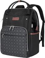 🎒 vankean laptop backpacks: stylish, water repellent school & work bag with usb port - 15.6 inch logo