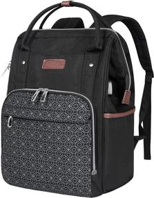 img 4 attached to 🎒 VANKEAN Laptop Backpacks: Stylish, Water Repellent School & Work Bag with USB Port - 15.6 Inch