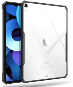 img 4 attached to 📱 XUNDD iPad Air 4th Gen Case (10.9 Inch) 2020 - Ultra Slim Clear Protective Cover with Apple Pencil Charging Support - Black