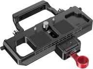 smallrig bss2403 offset plate kit for bmpcc 4k and 6k - compatible with dji ronin s, zhiyun crane 2, moza air 2 logo