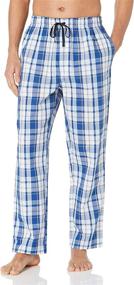 img 4 attached to Nautica Cotton Elastic Waistband Pajama Men's Clothing and Sleep & Lounge