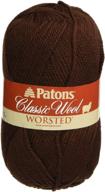 patons classic wool chestnut brown logo