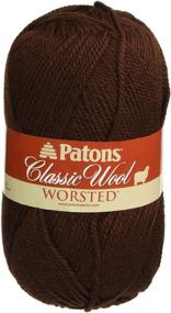 img 1 attached to Patons Classic Wool Chestnut Brown