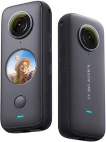 img 3 attached to 📷 Action Camera Starter Kit: Insta360 ONE X2 Pocket Camera with SanDisk 64GB Extreme Memory Card and Handheld Monopod