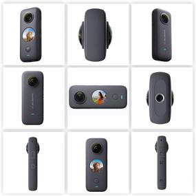 img 2 attached to 📷 Action Camera Starter Kit: Insta360 ONE X2 Pocket Camera with SanDisk 64GB Extreme Memory Card and Handheld Monopod