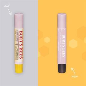 img 2 attached to 🎁 Подарок Burt's Bees Lip Balm для губ, увлажняющий блеск для губ в подарочной упаковке, естественный с витамином Е и кокосовым маслом, оттенок шампанского, 0,09 унции (4 штуки)