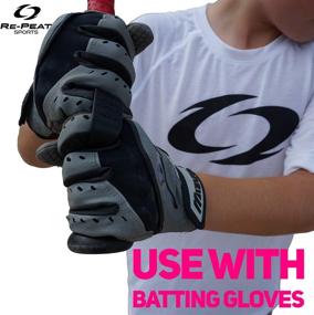 img 2 attached to Enhance Grip, Amplify Swing, Repeat: Baseball Softball Hitting Aid Grip & Power Trainer Kit with All 3 Sizes