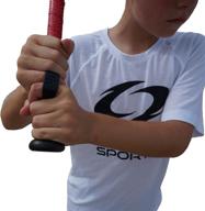 enhance grip, amplify swing, repeat: baseball softball hitting aid grip & power trainer kit with all 3 sizes logo