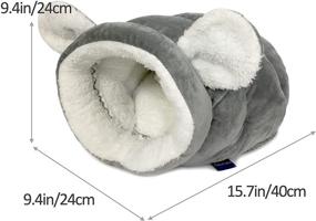 img 2 attached to Tierecare Accessories Hide Out Hedgehog Chinchilla Small Animals for Houses & Habitats