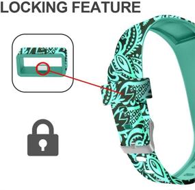 img 1 attached to Sibode Watch Band Compatible With Garmin Vivofit 3/ Vivofit JR/JR Wearable Technology