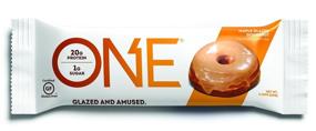 img 2 attached to 🍩 Gluten-Free Maple Glazed Doughnut ONE Protein Bars - High Protein Bar with 20g Protein and 1g Sugar - Ideal Snack for Protein Diets - 2.12 Ounce (4 Pack)