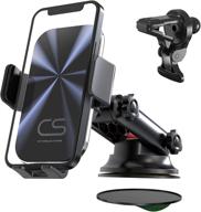 🔌 15w qi fast charging wireless car charger mount for samsung, iphone, huawei, lg, and more logo