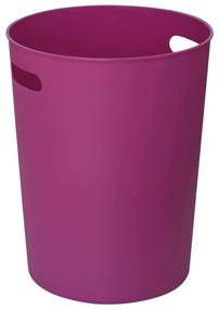 img 2 attached to 🗑️ EILRAMIR Small Round Purple Red Plastic Wastebasket: Stylish Garbage Container Bin