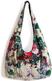 img 4 attached to Stylish Fabrics Shoulder Multicolored Everyday Women's Handbags & Wallets