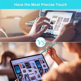 img 2 attached to 🖍️ Стилус-ручка совместимая с iPad, смарт-карандаш для рисования со стилусом, поддерживает iPad 2/3/4/5/6/7/8 поколения, iPad Air 1/2/3/4, iPad Pro 9.7/10.5/11/12.9 и iPad Mini 1/2/3/4/5 (зеленый)