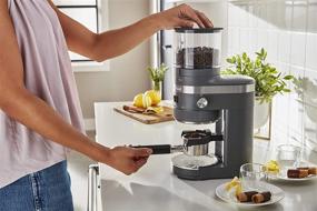 img 1 attached to ☕ KitchenAid KCG8433DG Burr Coffee Grinder: Perfectly Ground Coffee, Charcoal Grey, 10 oz Capacity