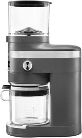 img 3 attached to ☕ KitchenAid KCG8433DG Burr Coffee Grinder: Perfectly Ground Coffee, Charcoal Grey, 10 oz Capacity