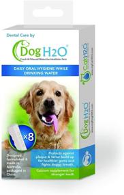 img 3 attached to 🦷 Enhance Dental Health for Dogs and Cats with 8 Piece Dental Care Kit for Dog H2O & Cat H2O Fountains - Off White Tablets (DH08DC)