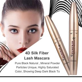 img 2 attached to ⭐️ Long-Lasting Waterproof 4D Silk Fiber Lash Mascara with Extra Long Lashes - No Clumping, Smudge-Proof, Lengthening, and Thickening Mascara