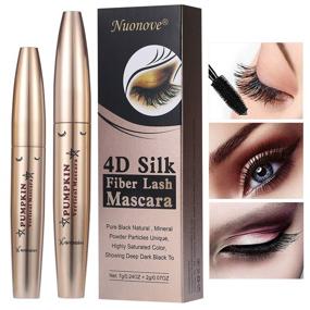 img 4 attached to ⭐️ Long-Lasting Waterproof 4D Silk Fiber Lash Mascara with Extra Long Lashes - No Clumping, Smudge-Proof, Lengthening, and Thickening Mascara