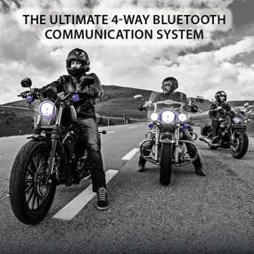 img 3 attached to 🎧 Cardo FRC4P001 FreeCom 4 Plus: 4-Way Black Bluetooth Communication System Headset for Motorcycles, Single Pack