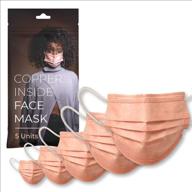 💨 copper-infused breathable face mask: optimal protection and comfort logo