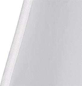 img 1 attached to 👗 Kntiwiwo 60-inch Dress Garment Bags with Zipper - Set of 12, Dust-Proof Suit Protector Cover Bag for Long Dresses, Suits, Coats - Closet Clothes Storage Solution