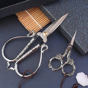 img 1 attached to Embroidery Scissors European Needlework Handcraft Sewing and Sewing Notions & Supplies