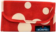 kavu spender wallet in small, white - sleek and functional design logo