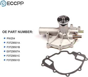 img 3 attached to 🚘 ECCPP Engine Water Pump with Gasket for Ford F-350 Bronco E-150 Econoline E-150 Econoline Club Wagon E-250 Econoline E-350 F-150 F-250 E-250 5.8L 7.3L 7.5L 5.0L 4.9L 3.8L 6.9L AW4044 - Enhanced SEO