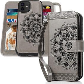 img 4 attached to CASEOWL Wallet Case Compatible For IPhone 12/12 Pro Cell Phones & Accessories