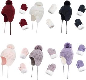 img 1 attached to 🧤 Cold Weather Essentials: Pop Your Dream Mittens - Stylish Accessories for Toddler Boys