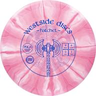 🥏 westside discs origio burst hatchet fairway driver, ideal for newbies, user-friendly frisbee golf disc, 170g+, assorted stamp color and burst pattern логотип