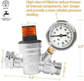 img 3 attached to 🔧 Lead-Free Adjustable Stainless PANGOLIN Regulator