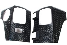 img 3 attached to 🚗 Enhanced RT-TCZ Tail Light Body Armor Rear Corner Guards for Jeep Wrangler JL JLU 2018-2020