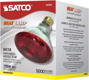 img 2 attached to 💡 Satco S4751 175BR38 Medium Base LED Light Bulb