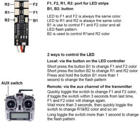 img 1 attached to Enhance Your Aerial Experience with elechawk 🚁 Super Bright RGB LED Lights for FPV Drones