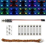 enhance your aerial experience with elechawk 🚁 super bright rgb led lights for fpv drones logo