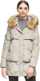 img 4 attached to Orolay Women's Thickened Winter Coat with Removable Pockets - Trendy Women's Clothing and Coats, Jackets & Vests