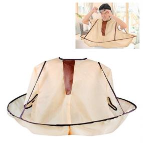 img 4 attached to 💇 Hair Cutting Umbrella Cape Salon Barber Hairdressing Gown for Adults - 1 Piece (Adult Size)