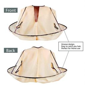 img 3 attached to 💇 Hair Cutting Umbrella Cape Salon Barber Hairdressing Gown for Adults - 1 Piece (Adult Size)