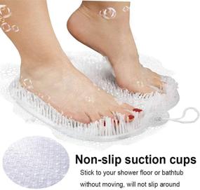 img 1 attached to Scrubber Massager Non Slip Improves Circulation