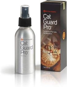 img 1 attached to 🐱 Ensure Furniture Protection with Cat Guard Pro Pet Safe Furniture Cat Repellent - 4oz Spray Bottle